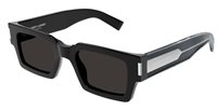 Occhiali da sole Saint Laurent SL 572001 BLACK CRYSTAL GREY50 - SL 572001 BLACK CRYSTAL GREY50